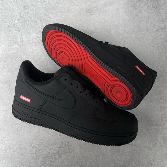 Custom AIR FORCE 1 Supreme - Mattest (with red soles)