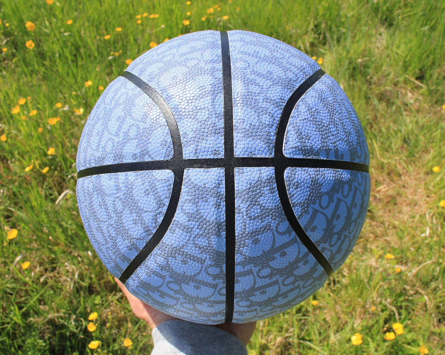 Custom Christian D basketball (UV color changing)