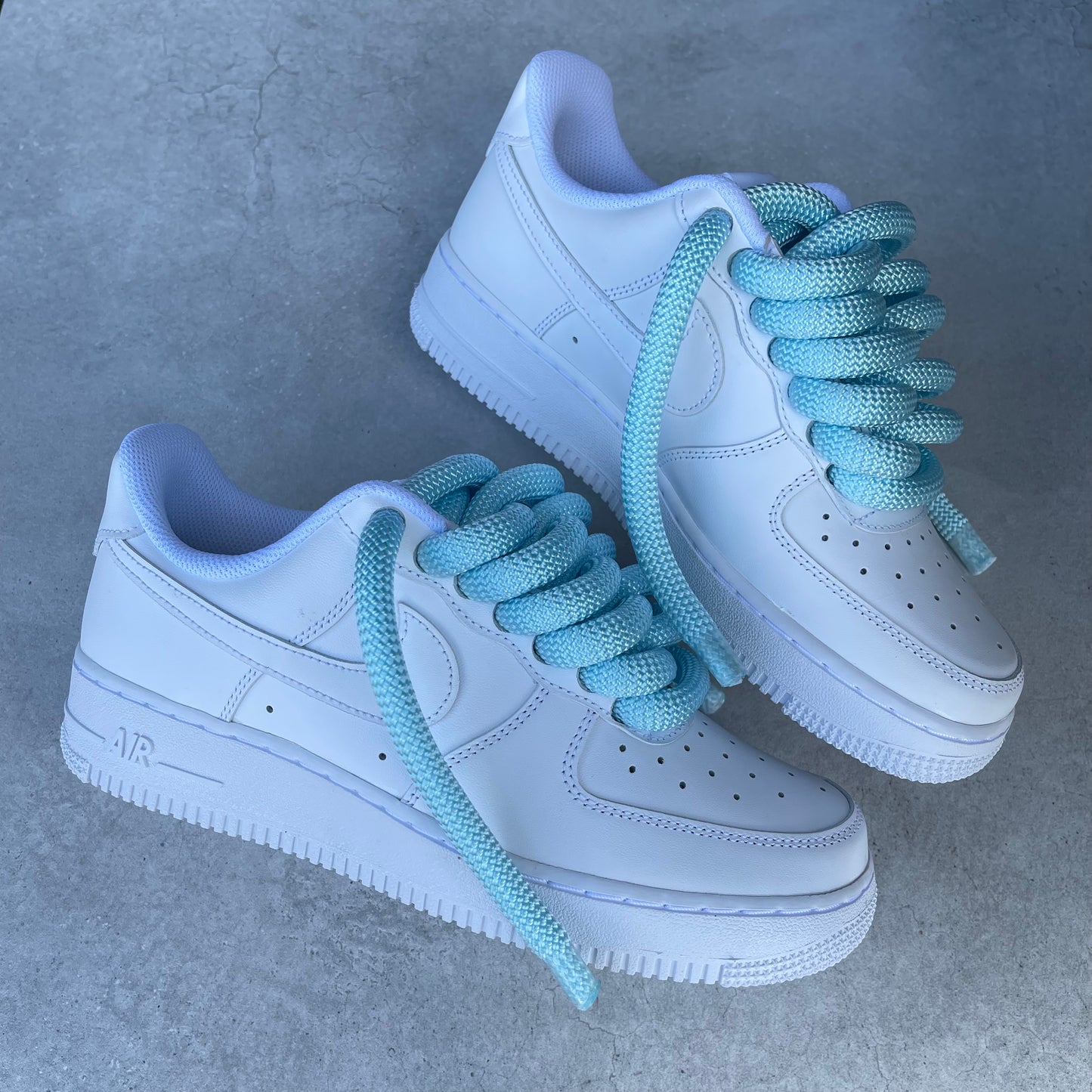 Custom AIR FORCE 1 - Rope laces 2.0 (blue)