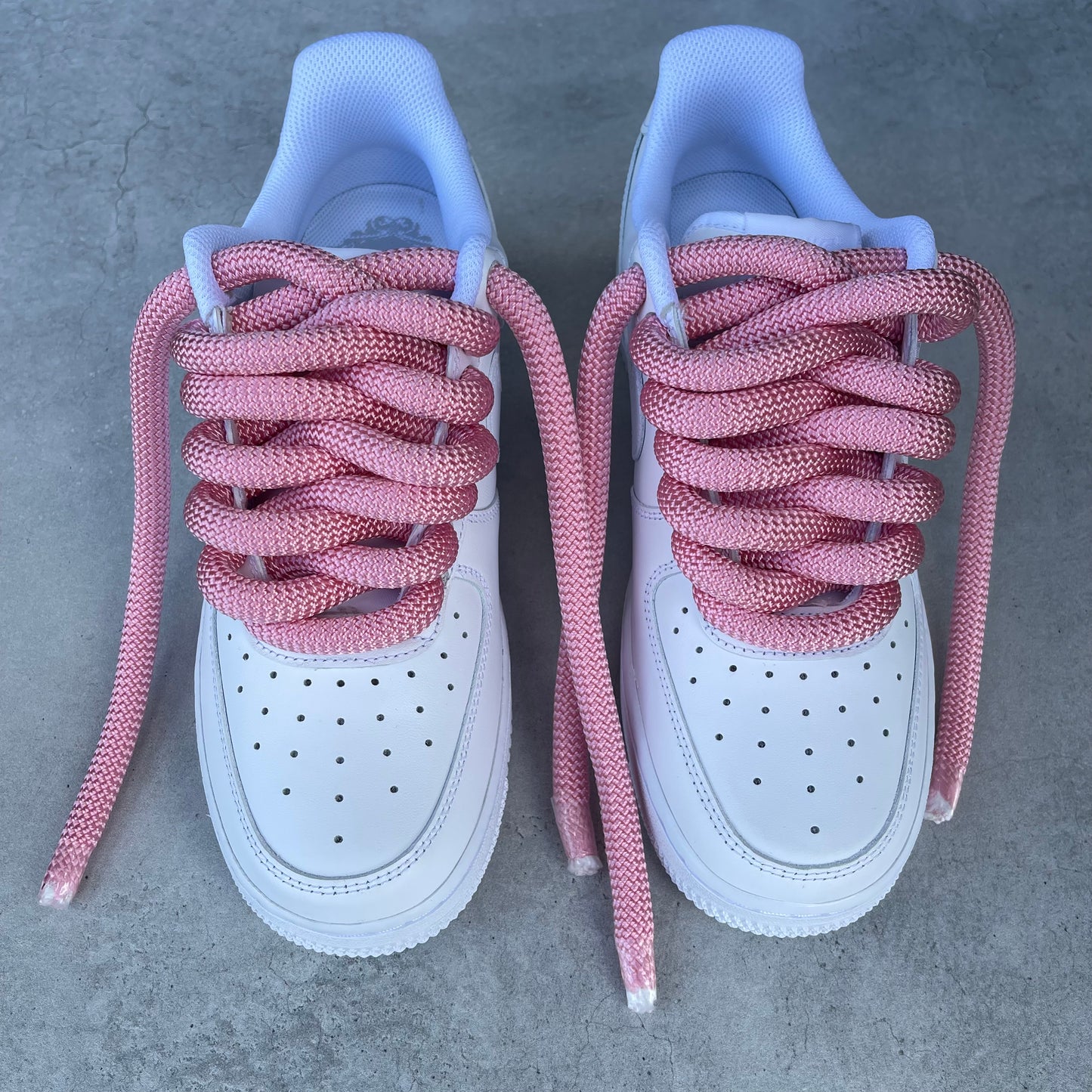 Custom AIR FORCE 1 - Rope laces 2.0 (pink)