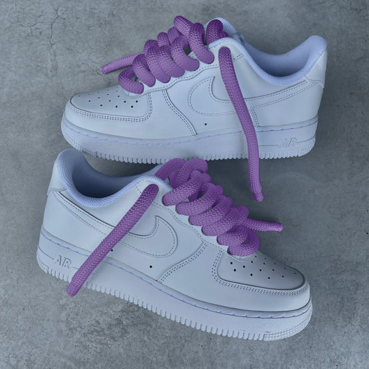 Custom AIR FORCE 1 - Rope laces 2.0 (purple)
