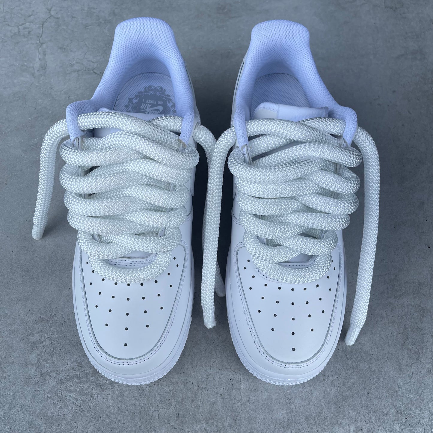 Custom AIR FORCE 1 - Rope laces 2.0 (white)
