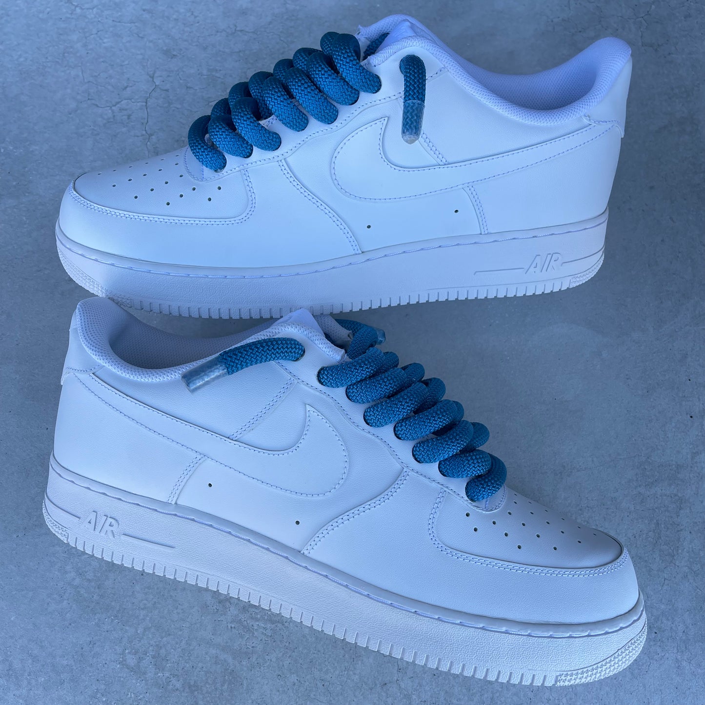 Custom AIR FORCE 1 - Rope laces 2.0 (blue)