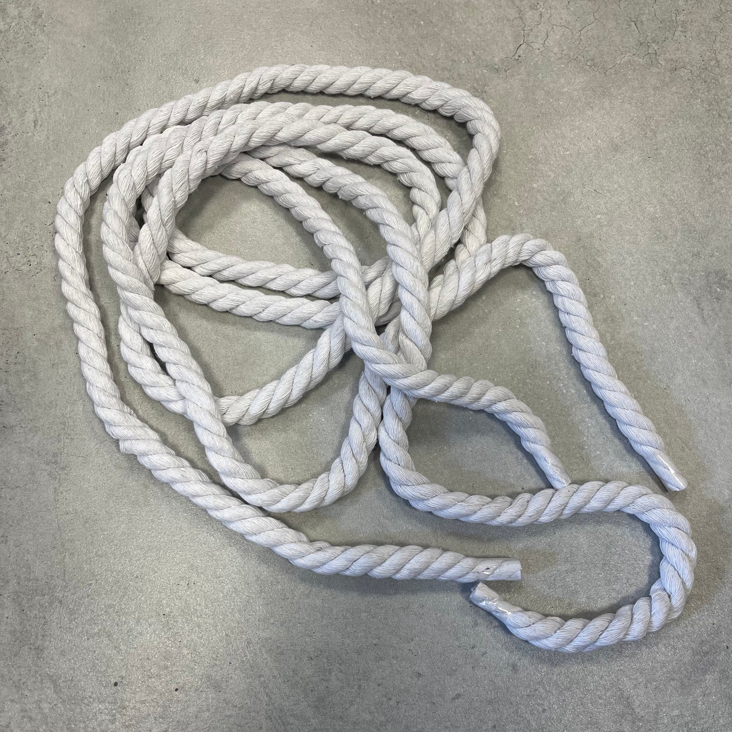 Rope laces (white)