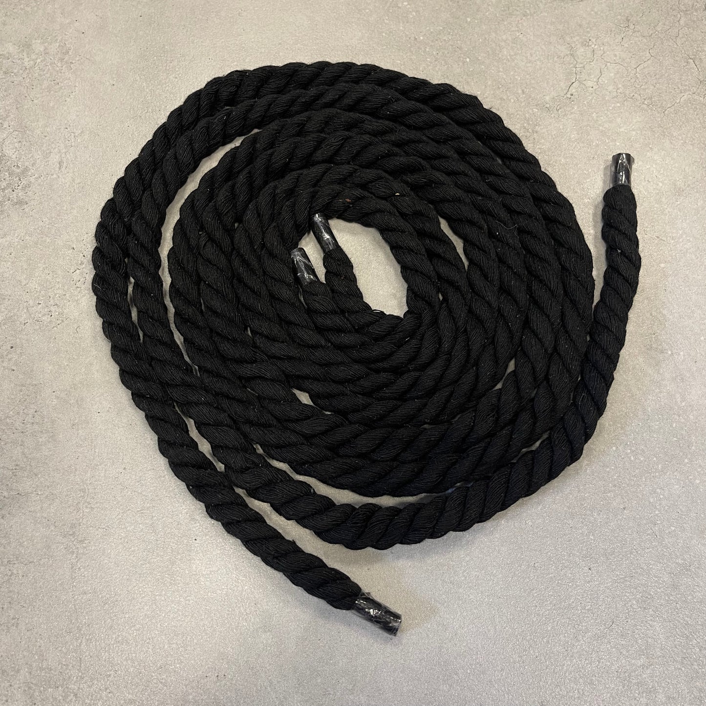 Rope laces (black)