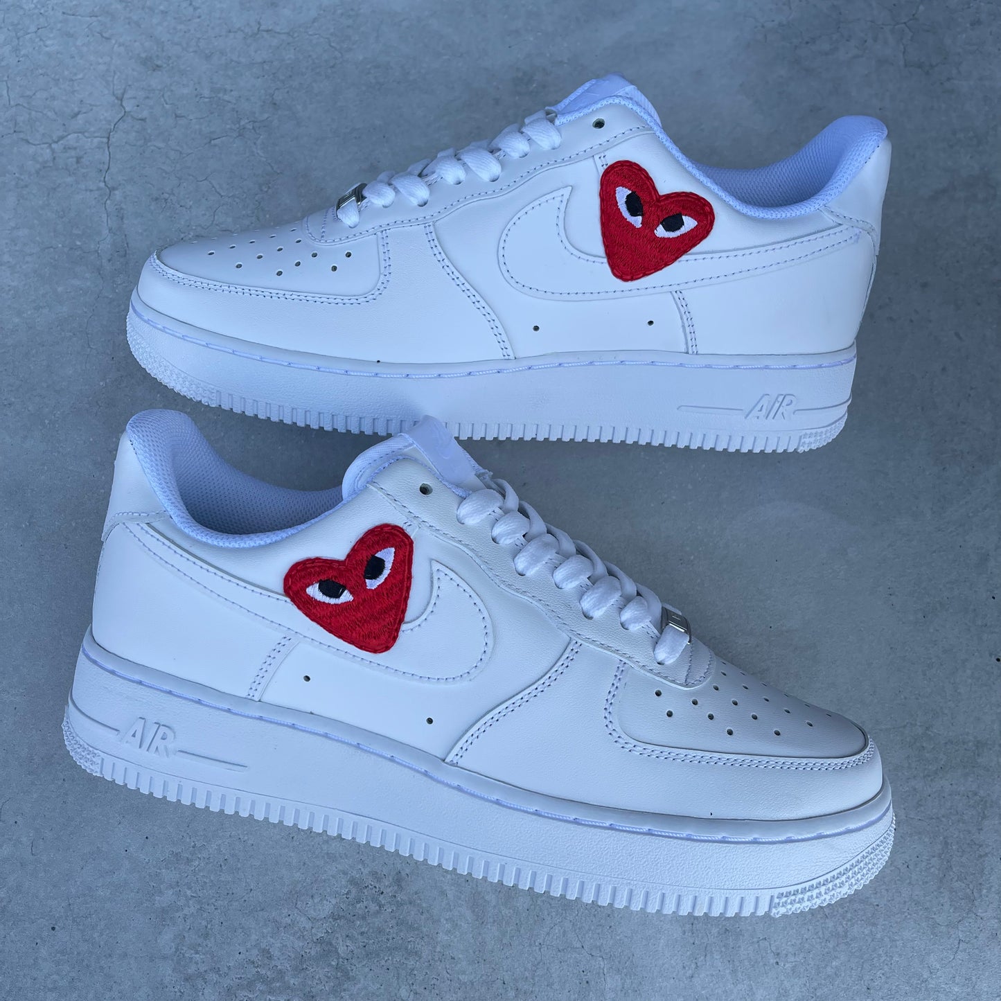 Custom AIR FORCE 1 - CDG patch