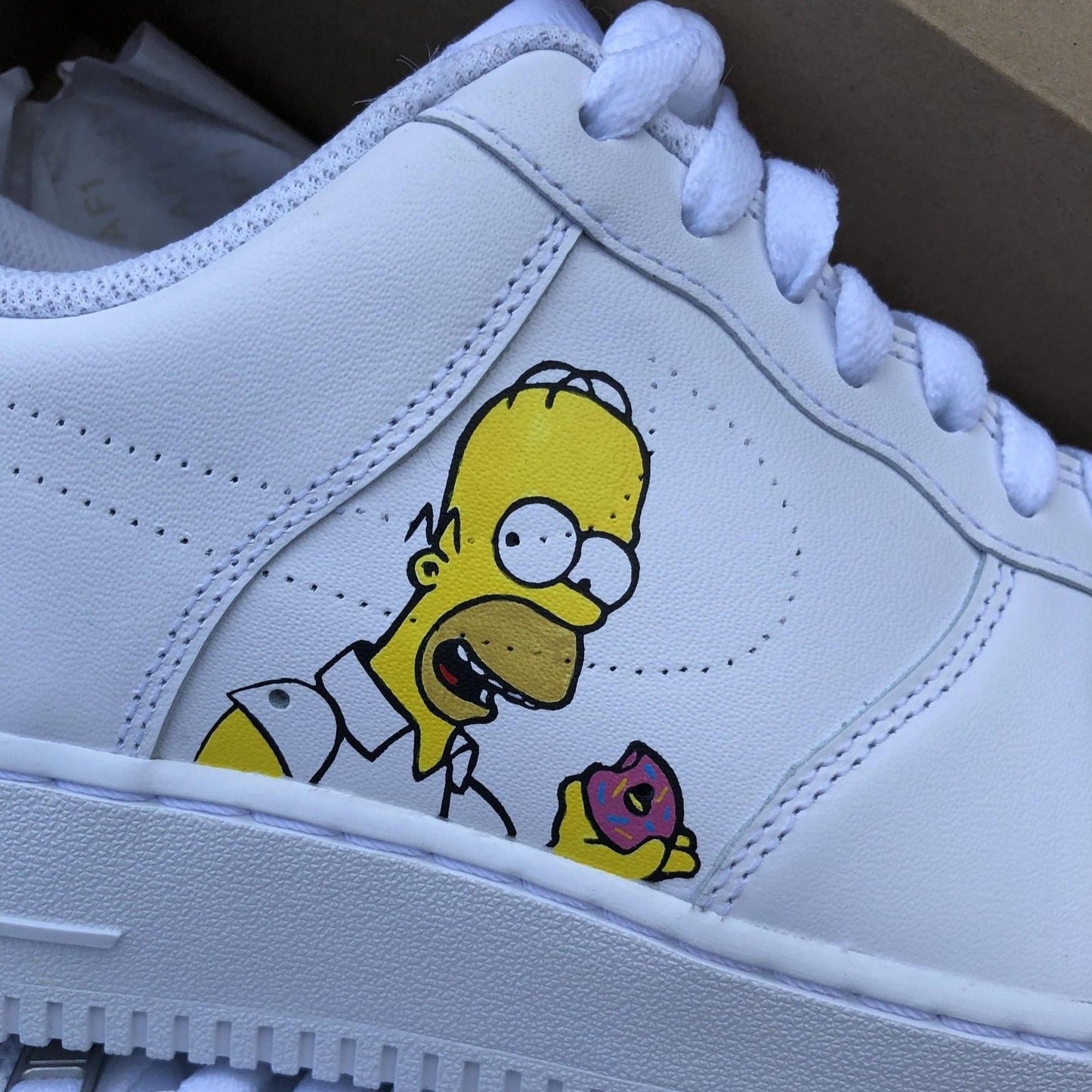 Custom AIR FORCE 1  - Simpsons
