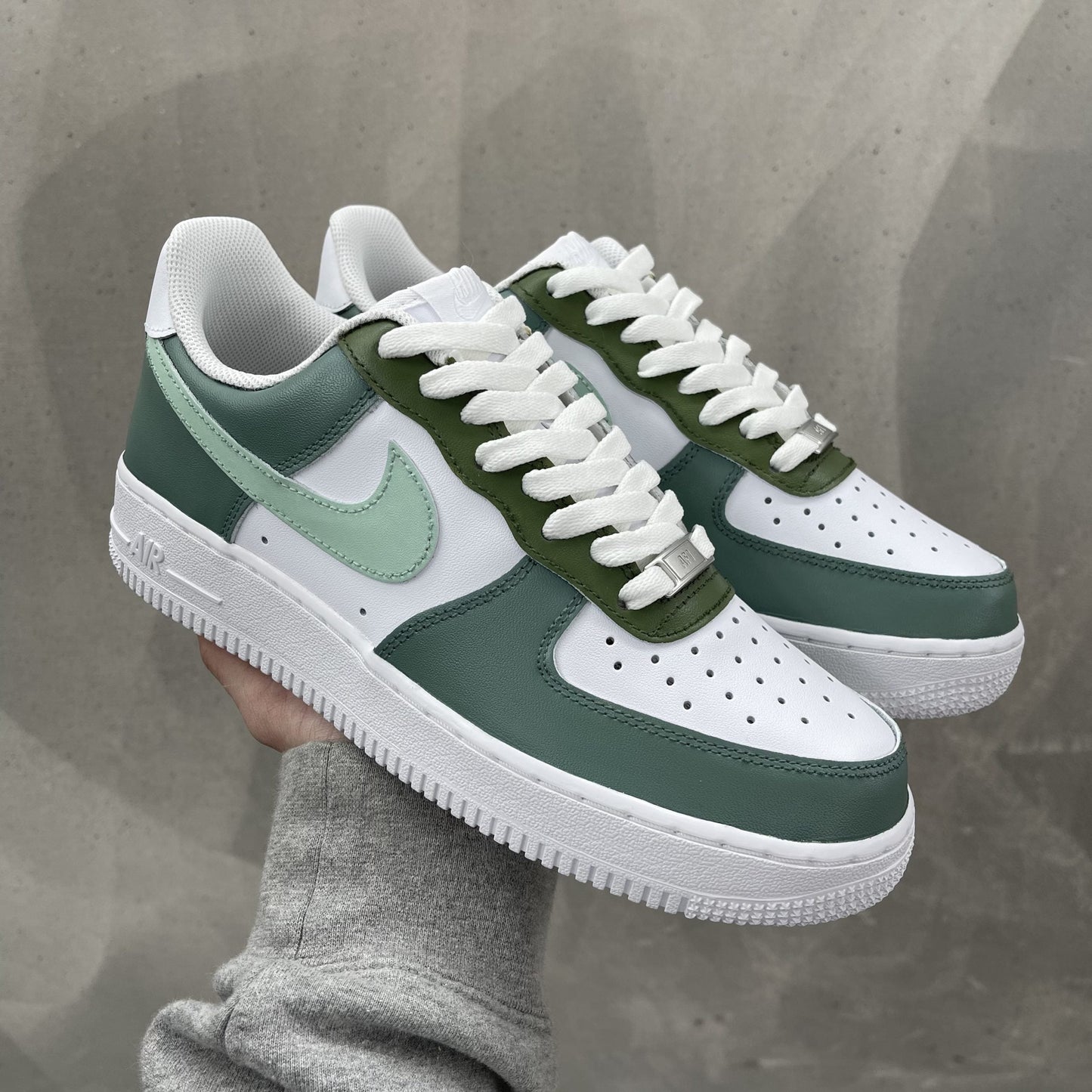 Custom AIR FORCE 1 - Forest vibe