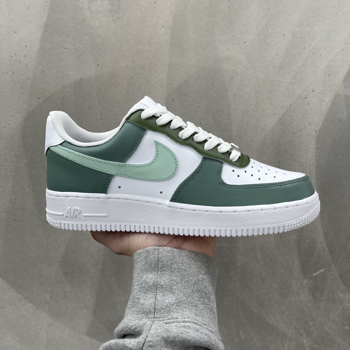 Custom AIR FORCE 1 - Forest vibe