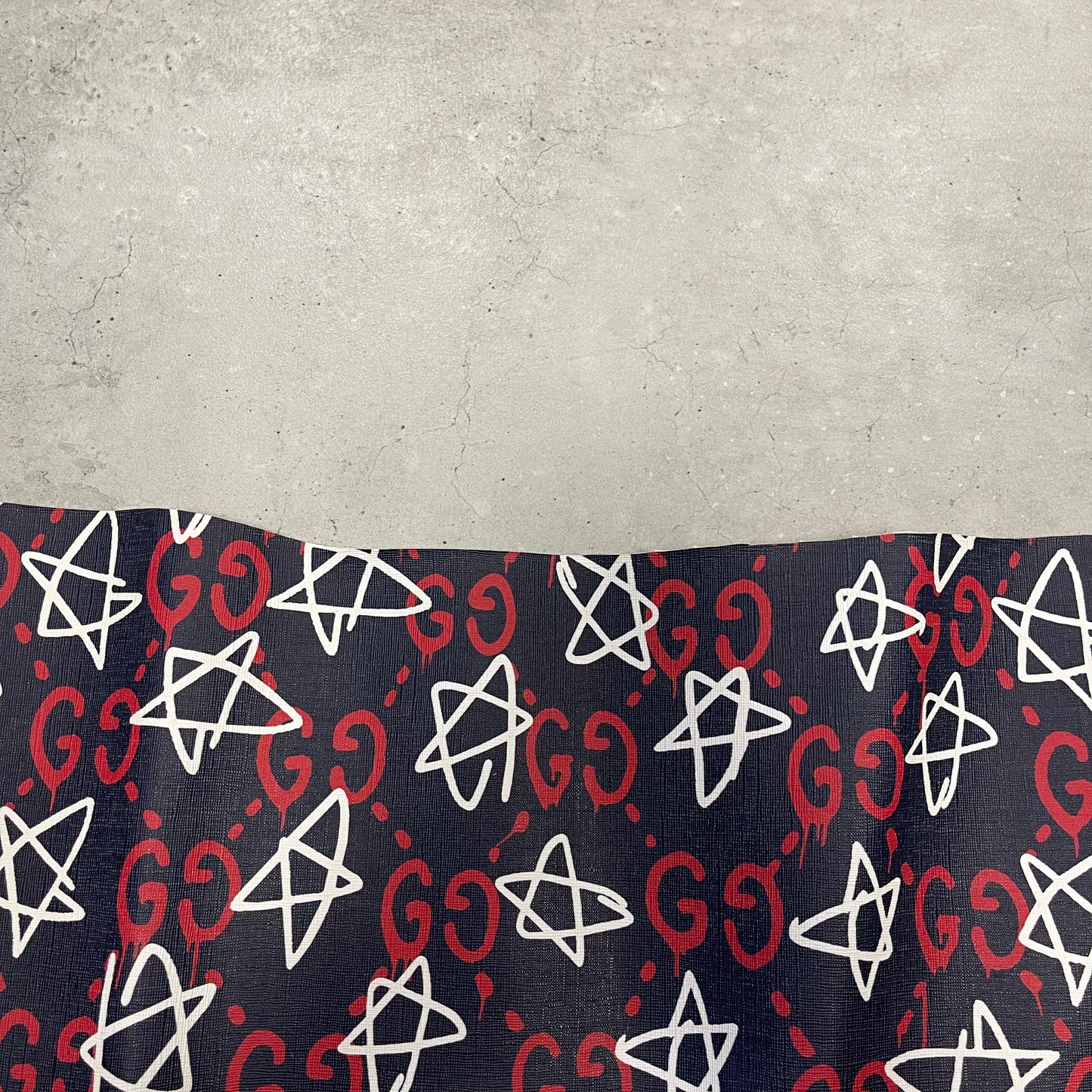 Double G drip/stars leather