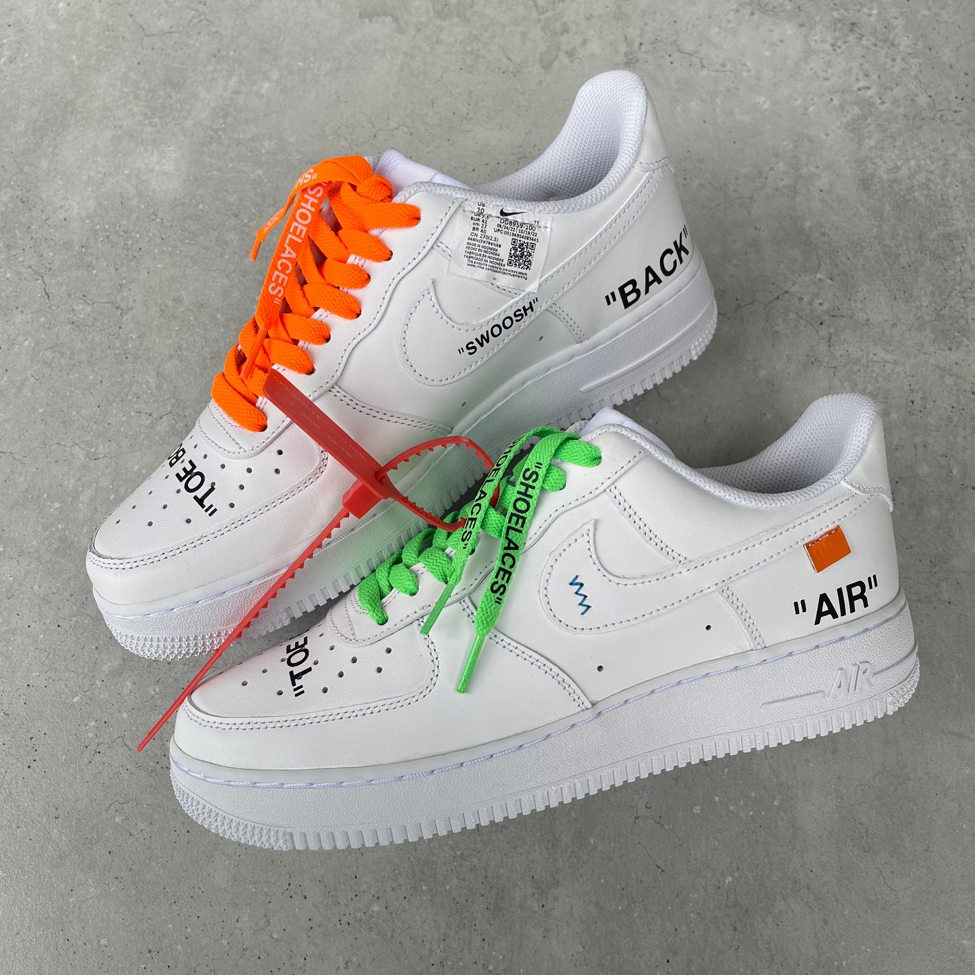 off white air force 1 custom Archives - WearTesters