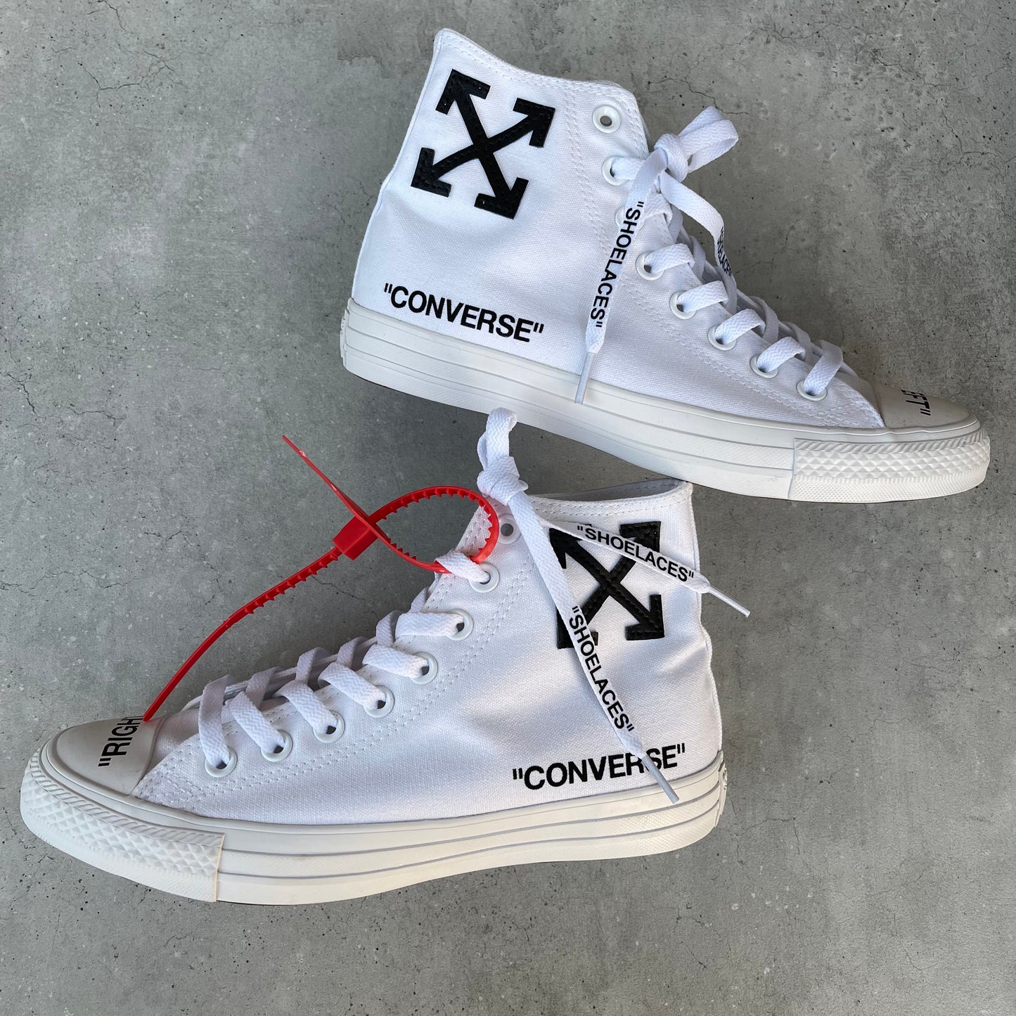 Custom Converse - OFF-WHITE (EU 39/ US 6,5)