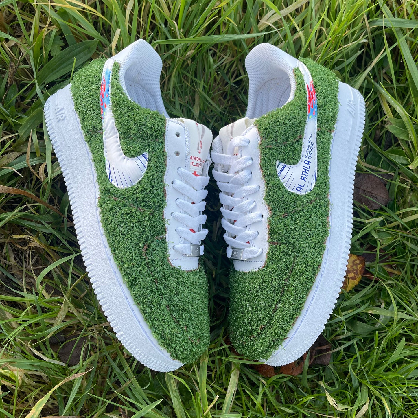 Custom AIR FORCE 1 - World Cup edition (very limited)