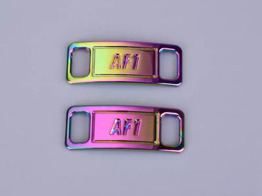 Holographic shoelace buckle