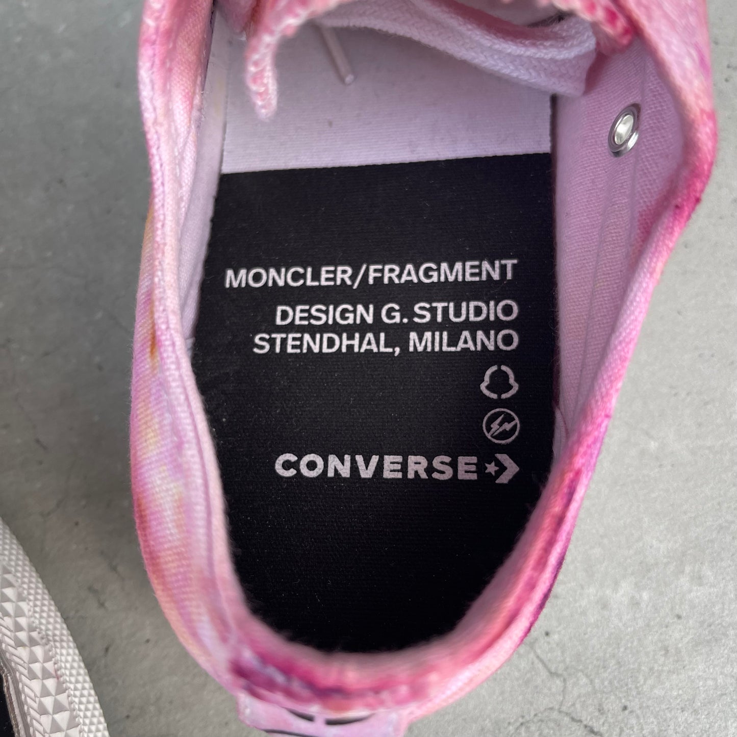 Custom Converse - Moncler x Fragments candy dip (EU 41,5 / US 8)