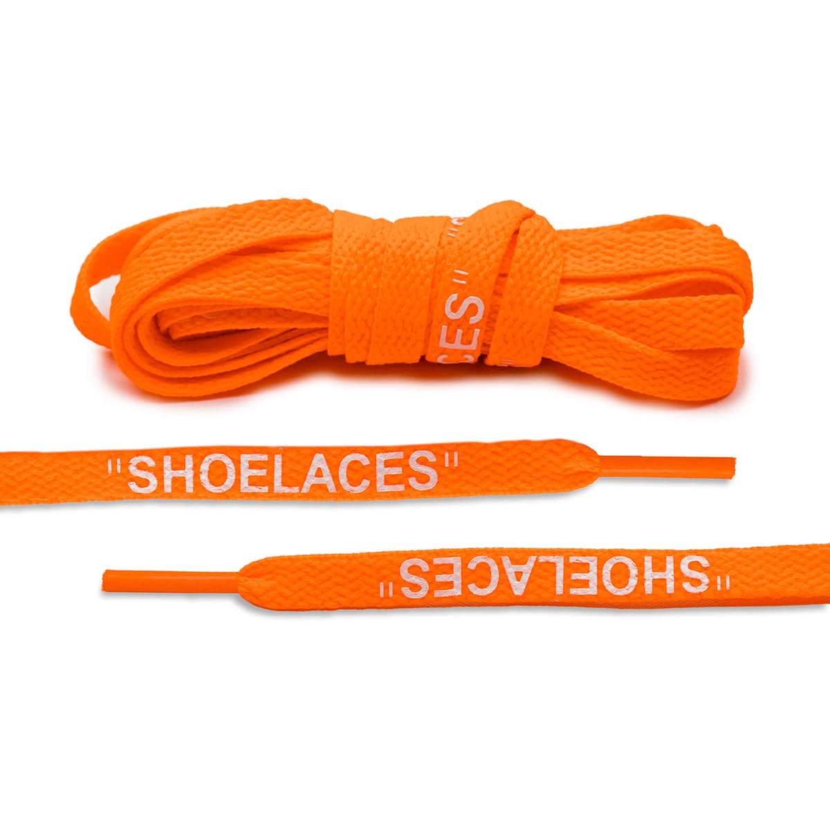 OFF WHITE "shoelaces" orange