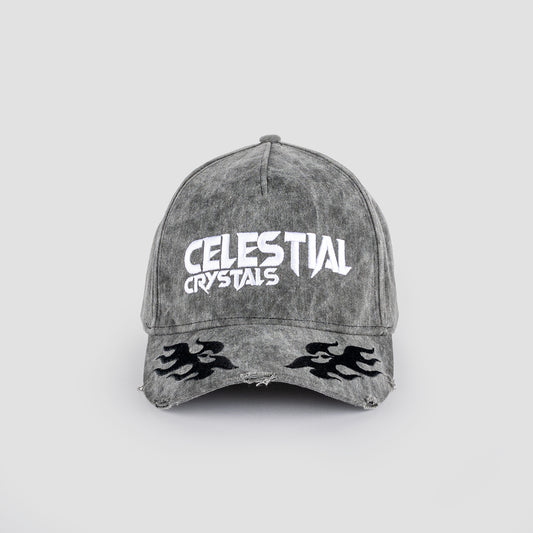 Celestial baseball cap - Washed black